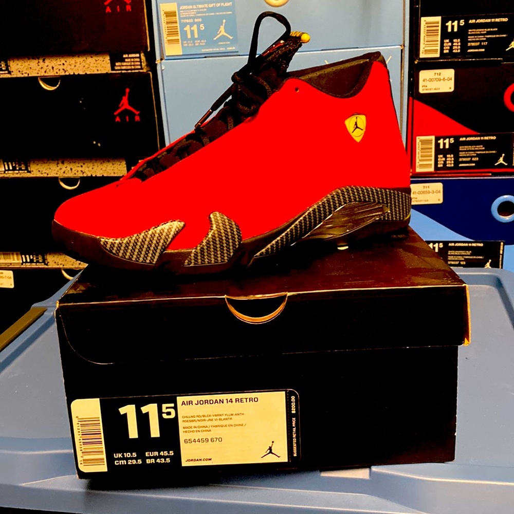 Air Jordan retro 14 Challenge Red (Ferrari)